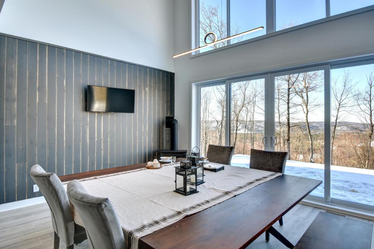 La ConceptionChalet Serenity - Mont Tremblant Ski - Spa Sauna Wifi Tv Privet Chic Modern House别墅 外观 照片