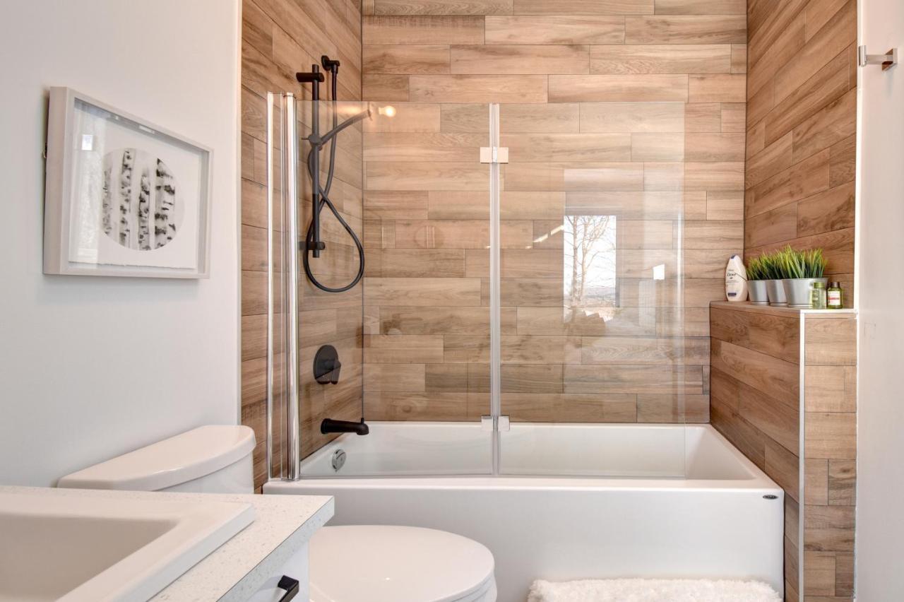 La ConceptionChalet Serenity - Mont Tremblant Ski - Spa Sauna Wifi Tv Privet Chic Modern House别墅 外观 照片