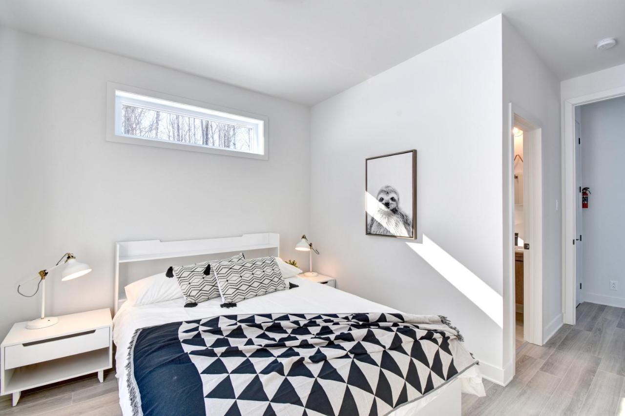 La ConceptionChalet Serenity - Mont Tremblant Ski - Spa Sauna Wifi Tv Privet Chic Modern House别墅 外观 照片
