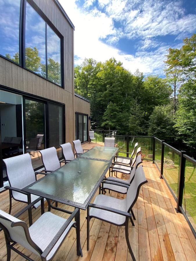La ConceptionChalet Serenity - Mont Tremblant Ski - Spa Sauna Wifi Tv Privet Chic Modern House别墅 外观 照片