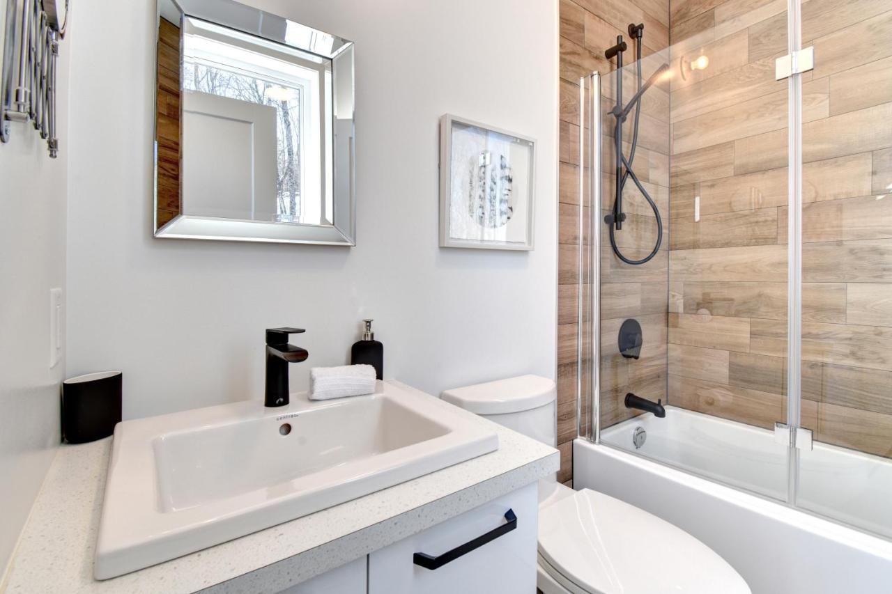 La ConceptionChalet Serenity - Mont Tremblant Ski - Spa Sauna Wifi Tv Privet Chic Modern House别墅 外观 照片