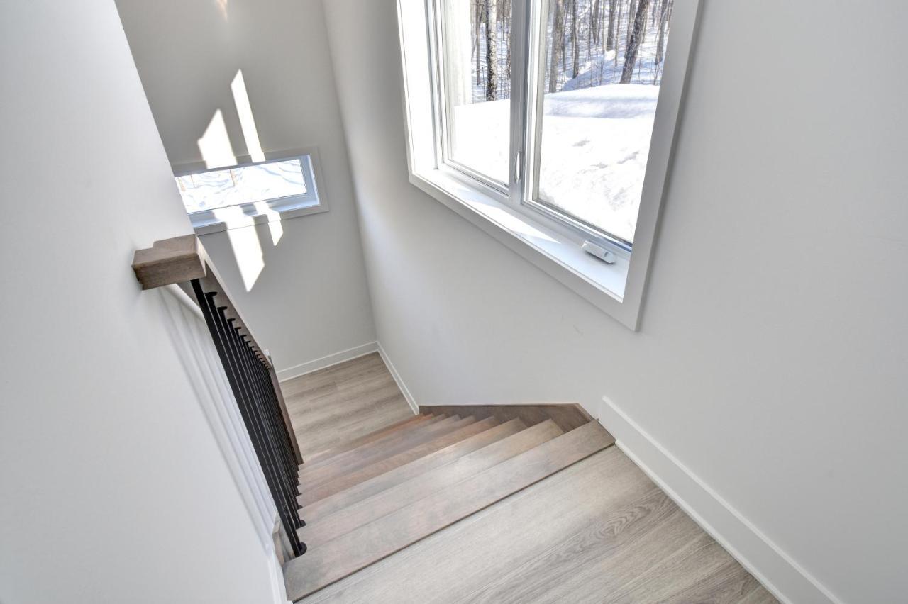 La ConceptionChalet Serenity - Mont Tremblant Ski - Spa Sauna Wifi Tv Privet Chic Modern House别墅 外观 照片
